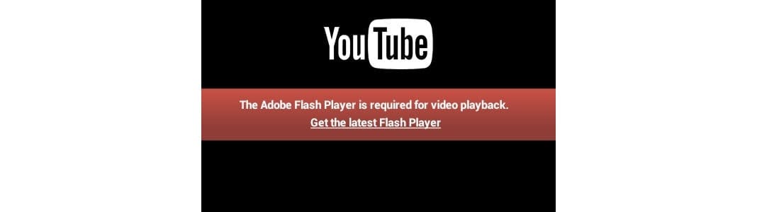 Flash and Youtube